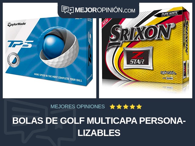 Bolas de golf Multicapa Personalizables