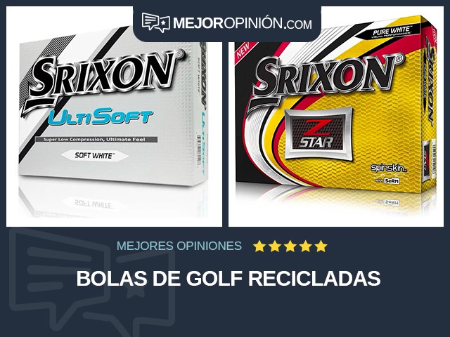 Bolas de golf Recicladas