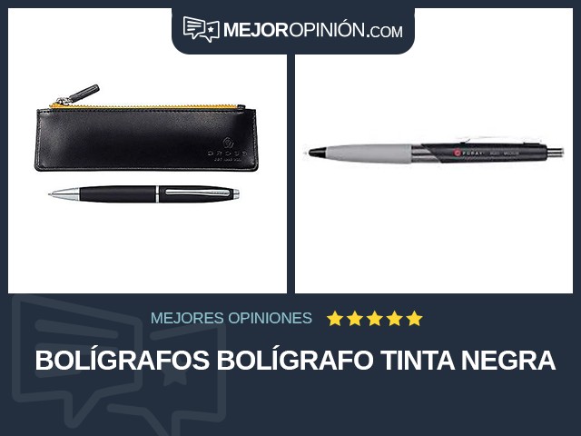 Bolígrafos Bolígrafo Tinta negra