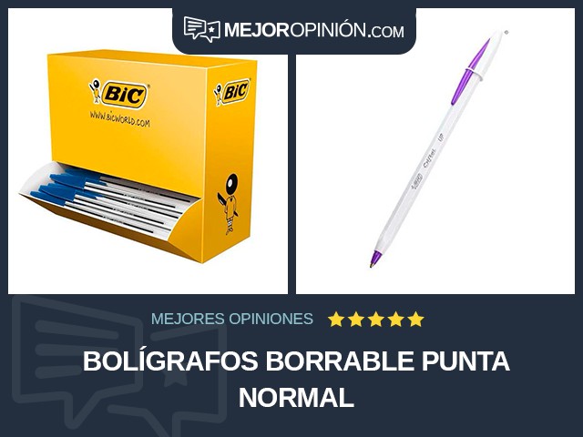 Bolígrafos Borrable Punta normal