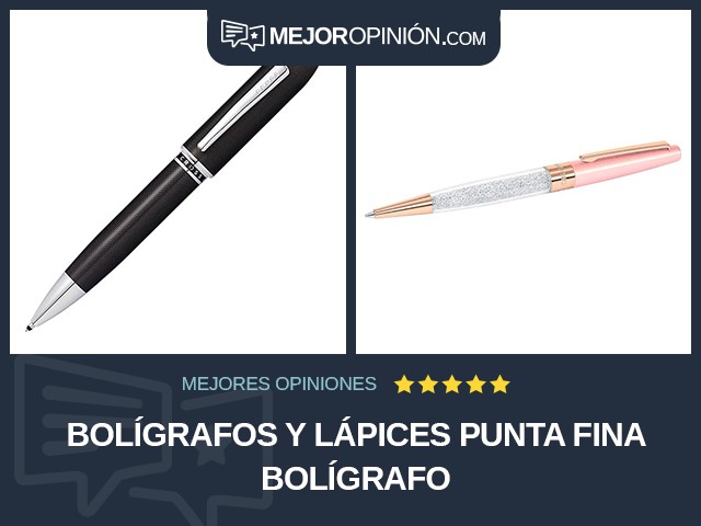 Bolígrafos y lápices Punta fina Bolígrafo