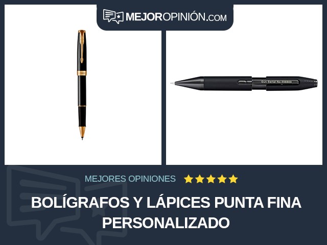 Bolígrafos y lápices Punta fina Personalizado