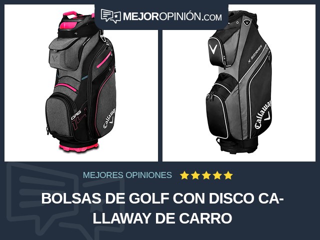 Bolsas de golf con disco Callaway De carro