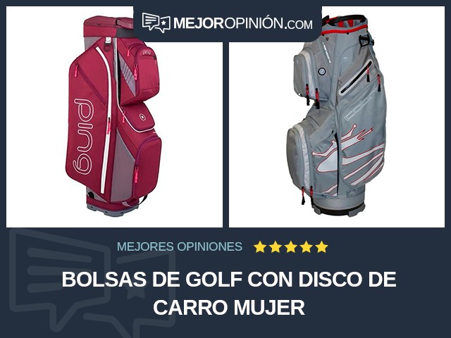 Bolsas de golf con disco De carro Mujer