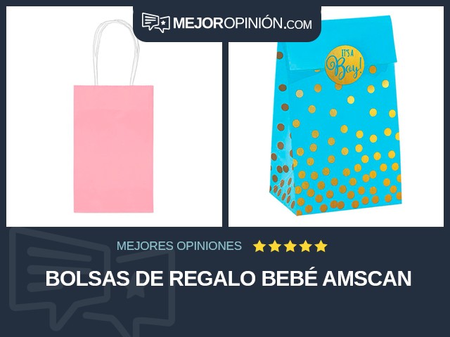 Bolsas de regalo Bebé Amscan