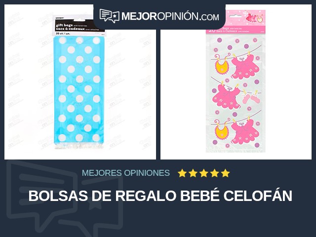 Bolsas de regalo Bebé Celofán