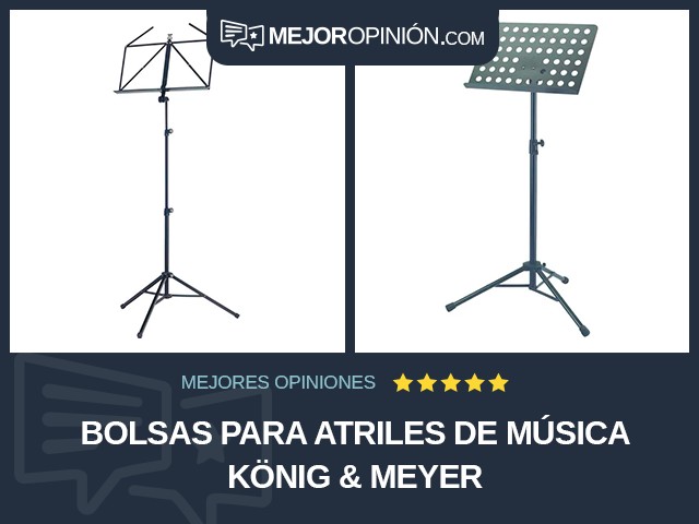 Bolsas para atriles de música König & Meyer