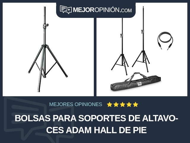 Bolsas para soportes de altavoces Adam Hall De pie