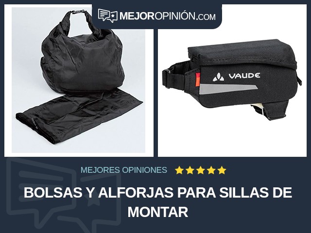 Bolsas y alforjas para sillas de montar