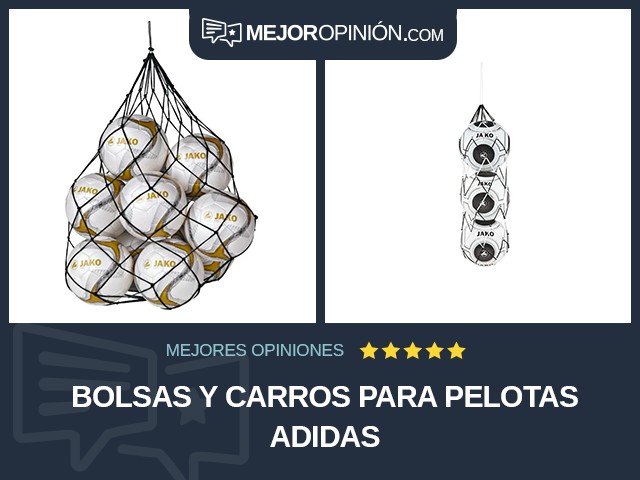 Bolsas y carros para pelotas adidas