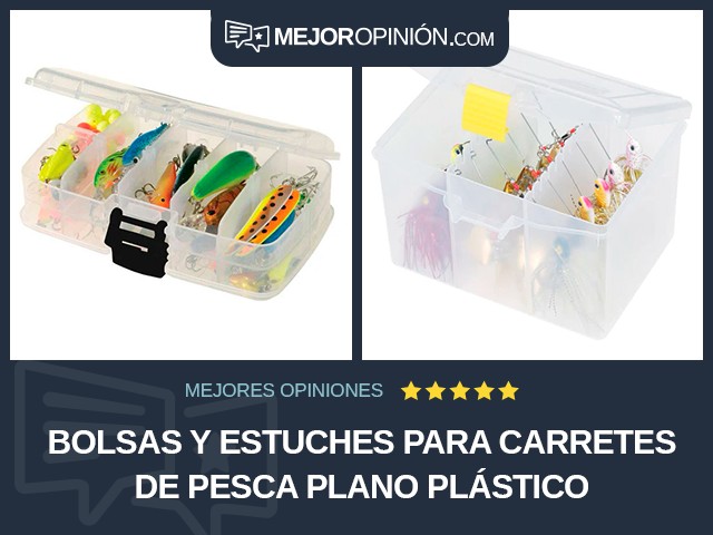 Bolsas y estuches para carretes de pesca Plano Plástico