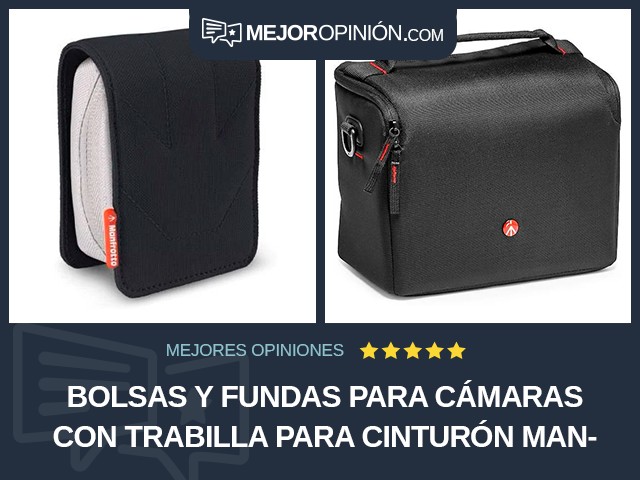 Bolsas y fundas para cámaras Con trabilla para cinturón Manfrotto