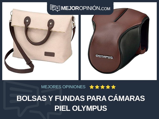 Bolsas y fundas para cámaras Piel Olympus