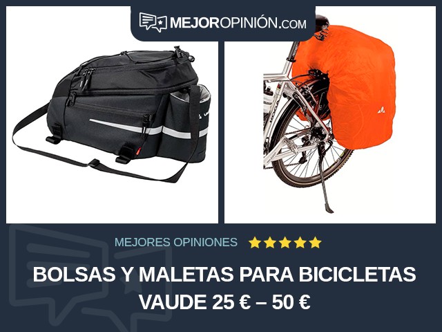 Bolsas y maletas para bicicletas VAUDE 25 € – 50 €