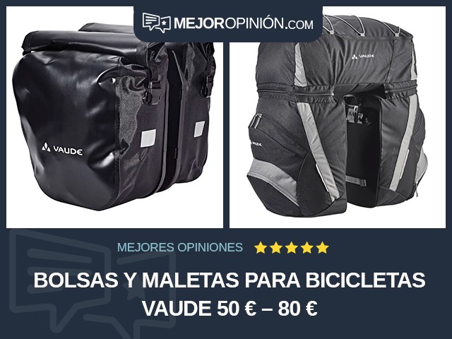 Bolsas y maletas para bicicletas VAUDE 50 € – 80 €