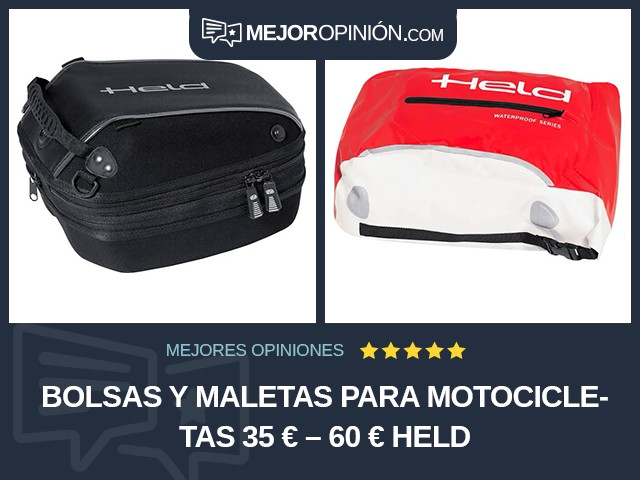 Bolsas y maletas para motocicletas 35 € – 60 € Held