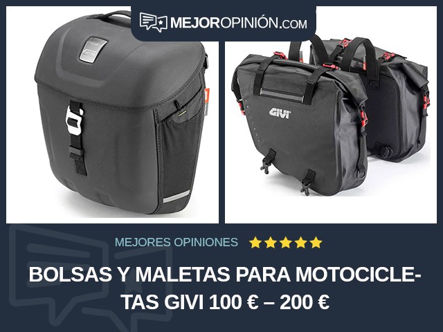 Bolsas y maletas para motocicletas GIVI 100 € – 200 €