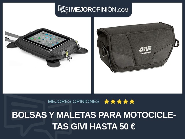 Bolsas y maletas para motocicletas GIVI Hasta 50 €