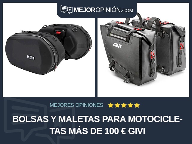 Bolsas y maletas para motocicletas Más de 100 € GIVI