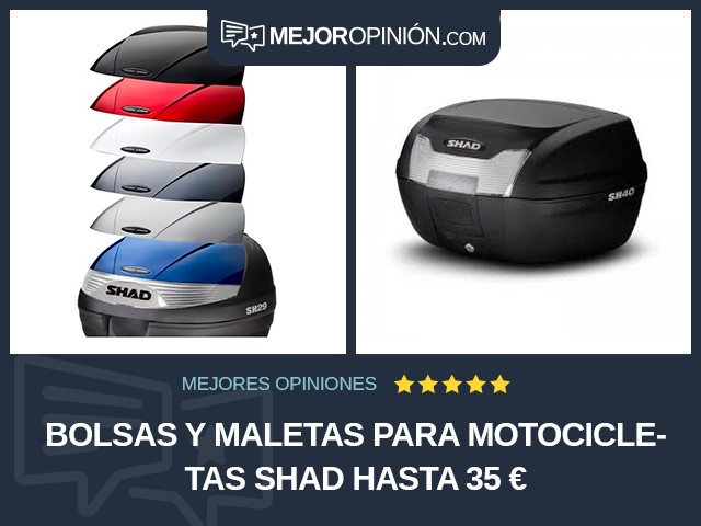 Bolsas y maletas para motocicletas shad Hasta 35 €