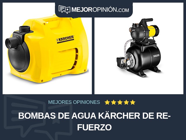 Bombas de agua Kärcher De refuerzo