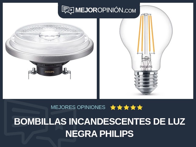 Bombillas incandescentes De luz negra Philips