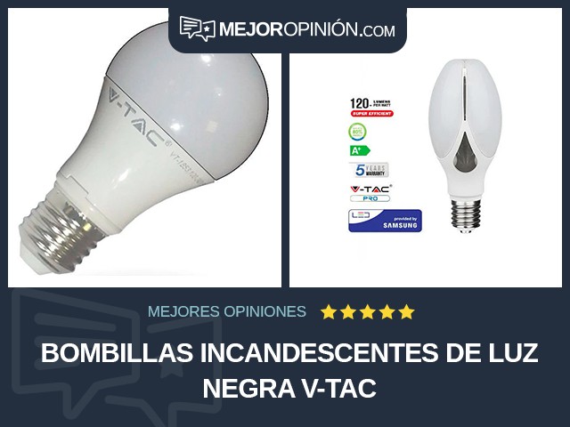 Bombillas incandescentes De luz negra V-TAC