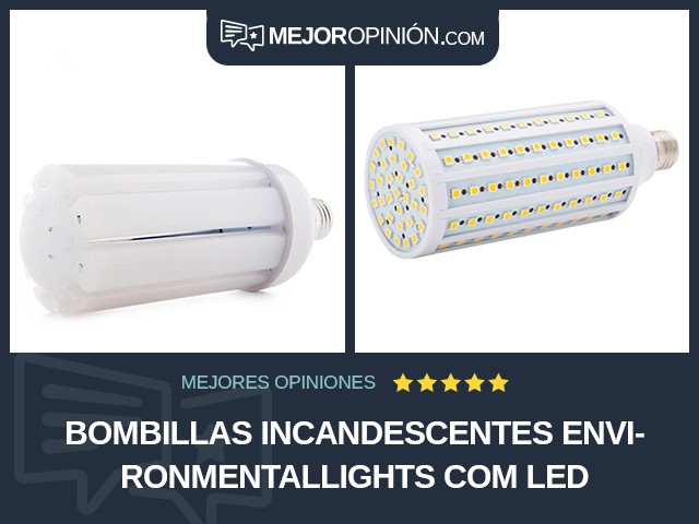 Bombillas incandescentes Environmentallights Com LED