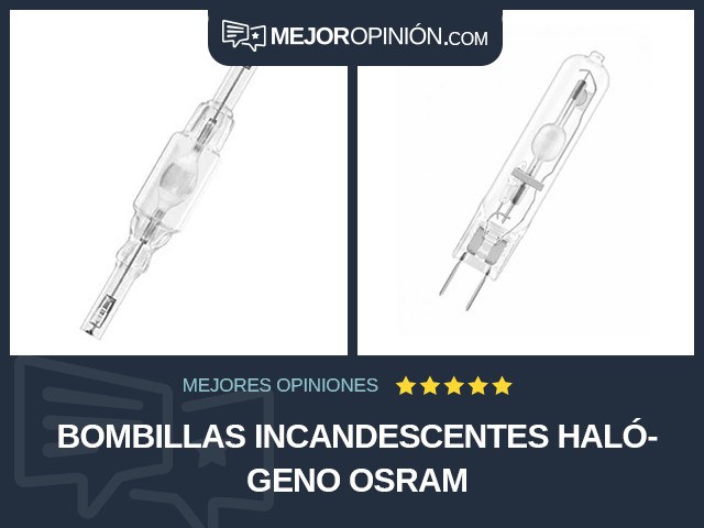 Bombillas incandescentes Halógeno OSRAM