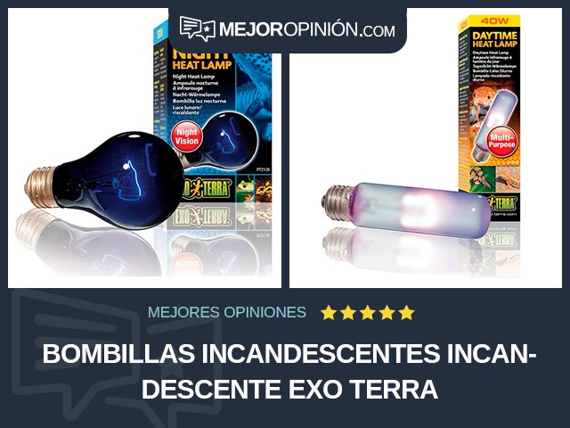 Bombillas incandescentes Incandescente Exo Terra