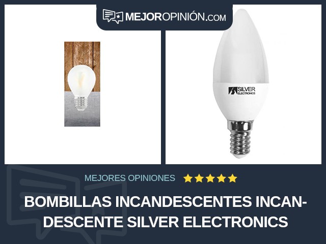 Bombillas incandescentes Incandescente Silver Electronics