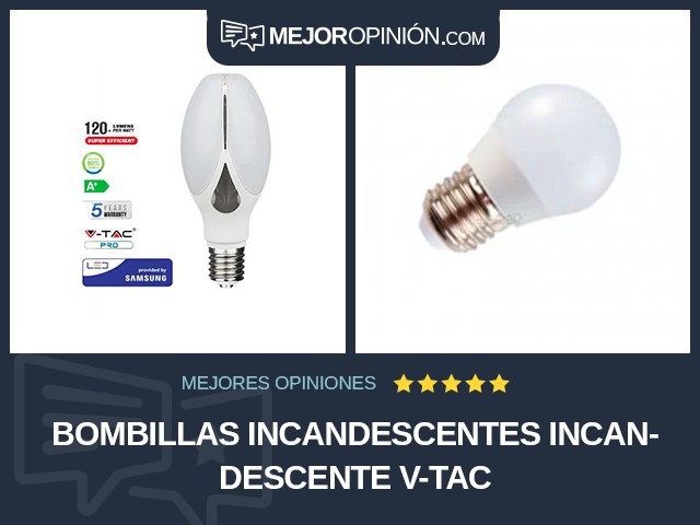 Bombillas incandescentes Incandescente V-TAC