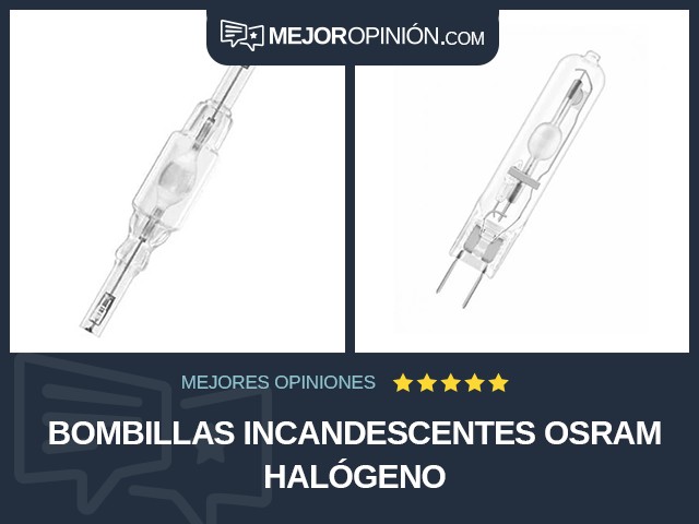 Bombillas incandescentes OSRAM Halógeno