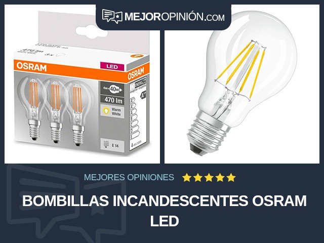 Bombillas incandescentes OSRAM LED