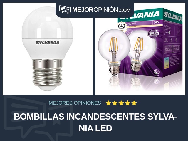 Bombillas incandescentes Sylvania LED