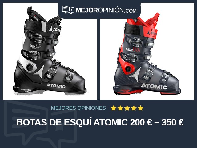 Botas de esquí Atomic 200 € – 350 €