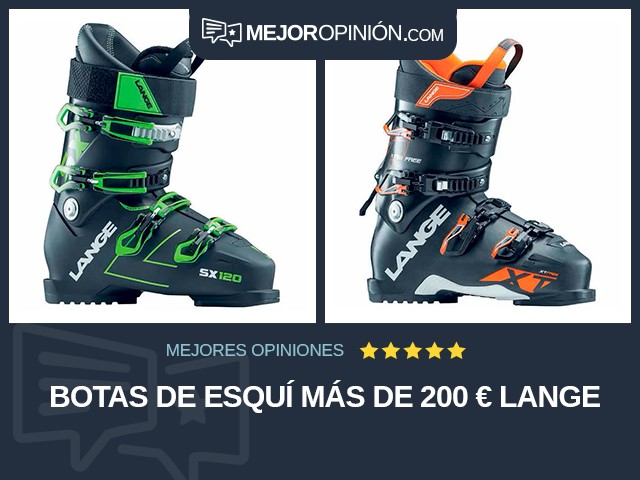 Botas de esquí Más de 200 € Lange