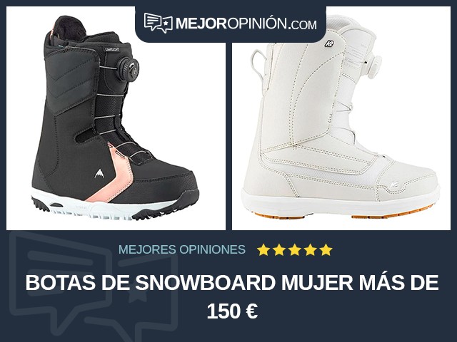 Botas de snowboard Mujer Más de 150 €