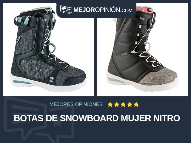 Botas de snowboard Mujer Nitro