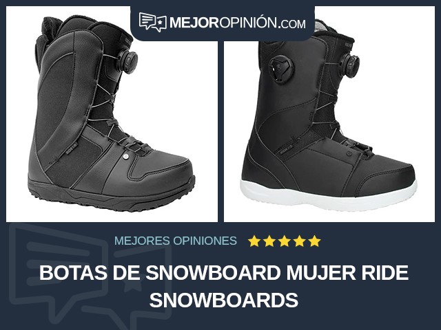 Botas de snowboard Mujer Ride Snowboards