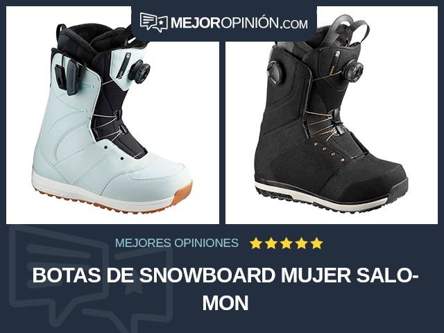 Botas de snowboard Mujer Salomon