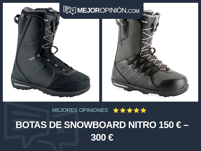 Botas de snowboard Nitro 150 € – 300 €