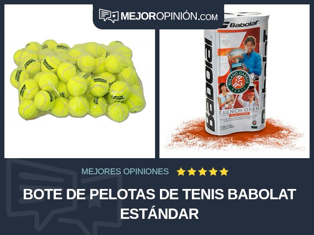 Bote de pelotas de tenis Babolat Estándar