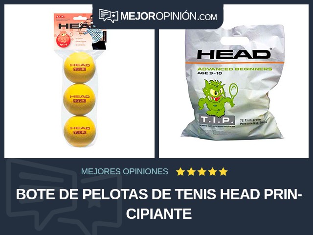 Bote de pelotas de tenis HEAD Principiante