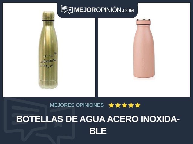 Botellas de agua Acero inoxidable