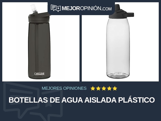 Botellas de agua Aislada Plástico