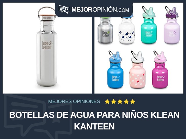 Botellas de agua Para niños Klean Kanteen