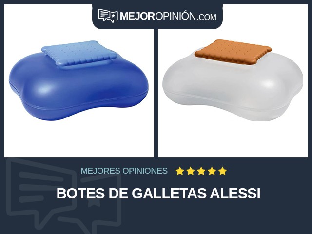 Botes de galletas Alessi