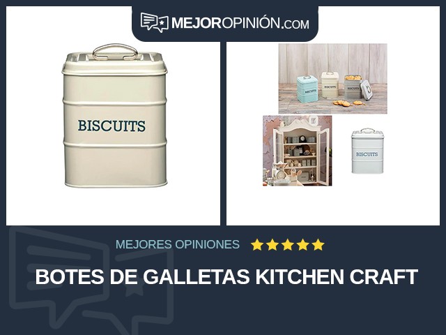 Botes de galletas Kitchen Craft