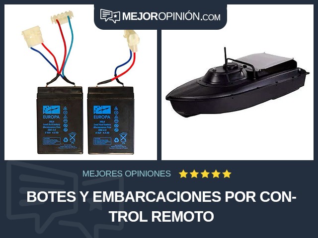 Botes y embarcaciones por control remoto